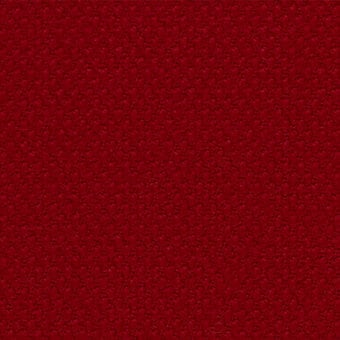 Kvadrat steelcut3 635 fabric swatch, deep red, dense circular texture, uniform color, seamless background, textile sample.